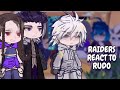 Raiders React To Rudo || Gachiakuta || Gacha React