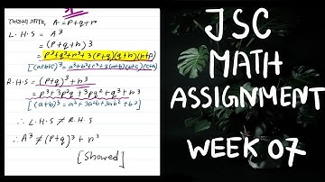 Class 8 Math Assignment 2021। ৮ম শ্রেণির গনিত অ্যাসাইনমেন্ট ২০২১। Class 8 assignment 7th week