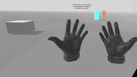 VR Game Demo Based on Mistborn by Brandon Sanderson