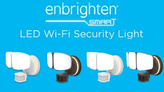 58242, 58243, 58244, 58245: Enbrighten Smart LED WiFi Security Light  Setup and Pairing