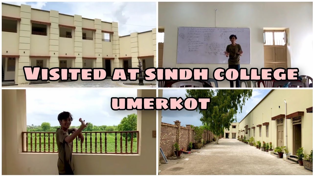First Time Visited at sindh College umerkot ❤ |Explore place👀 | Must Visit | Tanveer khan Vlog
