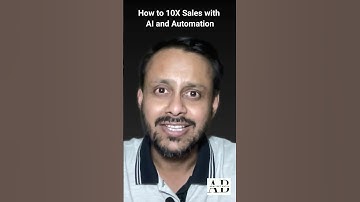 How to 10X Sales with AI and Automation #shorts #shortvideo #youtube #sales #ai