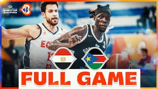 Egypt v South Sudan | Basketball Full Game - #FIBAWC 2023 Qualifiers