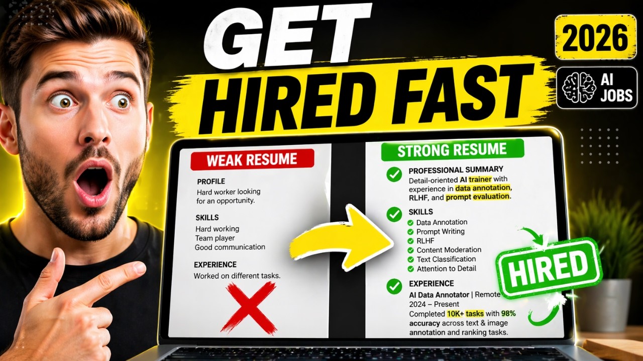 AI Training Resume Secrets That Help You Get Hired Faster in 2026 - YouTube