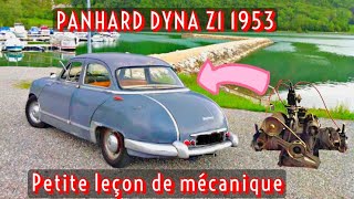 PANHARD DYNA Z1 1953 : Petite leçon de mécanique.