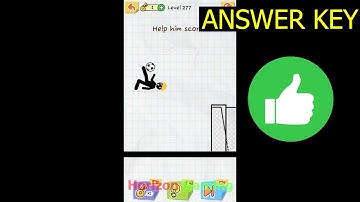 Draw 2 Save: Stickman Puzzle LEVEL 277 Help him score - Gameplay Walkthrough Android IOS