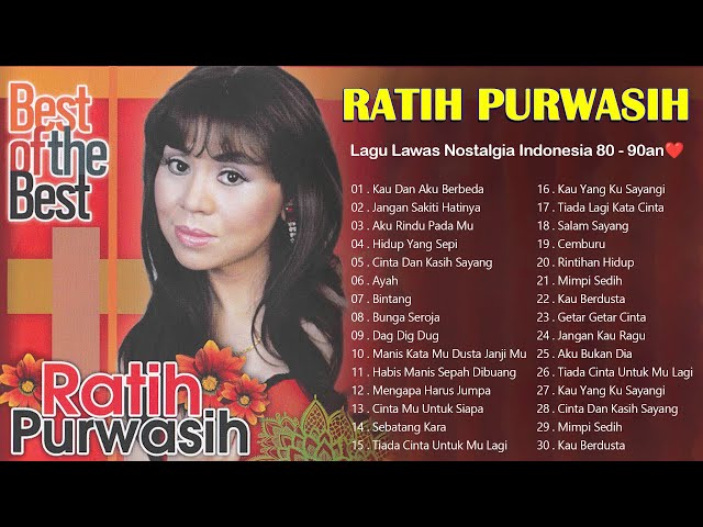 RATIH PURWASIH Full Album | Kau Tercipta Bukan Untukku | Lagu Lawas Nostalgia Indonesia 80 - 90an📀 class=