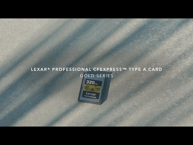 Lexar® Professional GOLD microSDXC™ UHS-II Card
