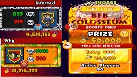 Playing BFB Colosseum Until I Lose :: Part 1 :: BTD Battles