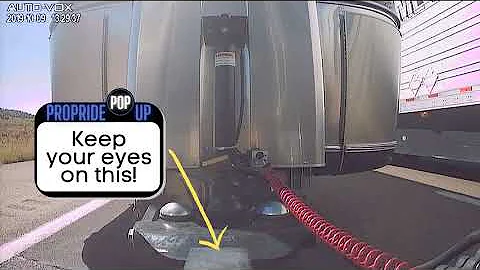 ProPride 3P Hitch Eliminates Trailer Sway: Witness the Stability in Action against Road Rage Trucker