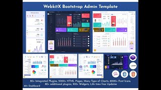 Best RTL Dark Version Admin Dashboard of WebkitX WebApp Template