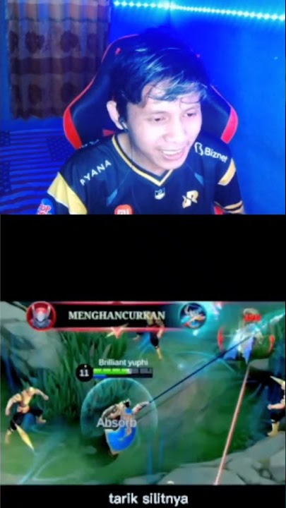 #shorts kekocakan wayang moba saat maen mobile legends @wayangmoba