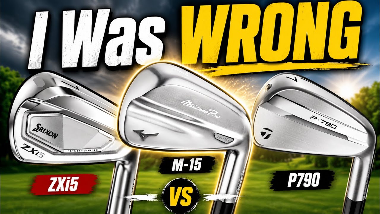 Srixon ZXi5 vs Mizuno Pro M-15 vs TaylorMade P790 | The Winner