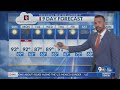 Rain in forecast for Memorial Day