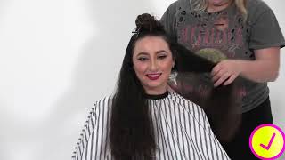 Lost a bet, long hair head shave (check the description)