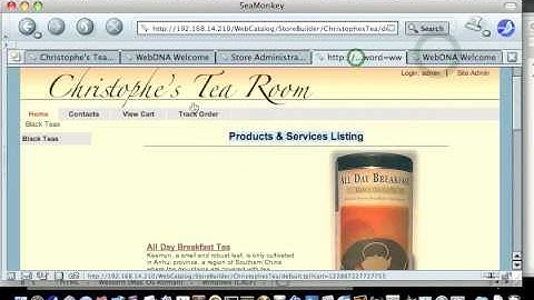 WebDNA Site-Builder Application - Part 5 of 6