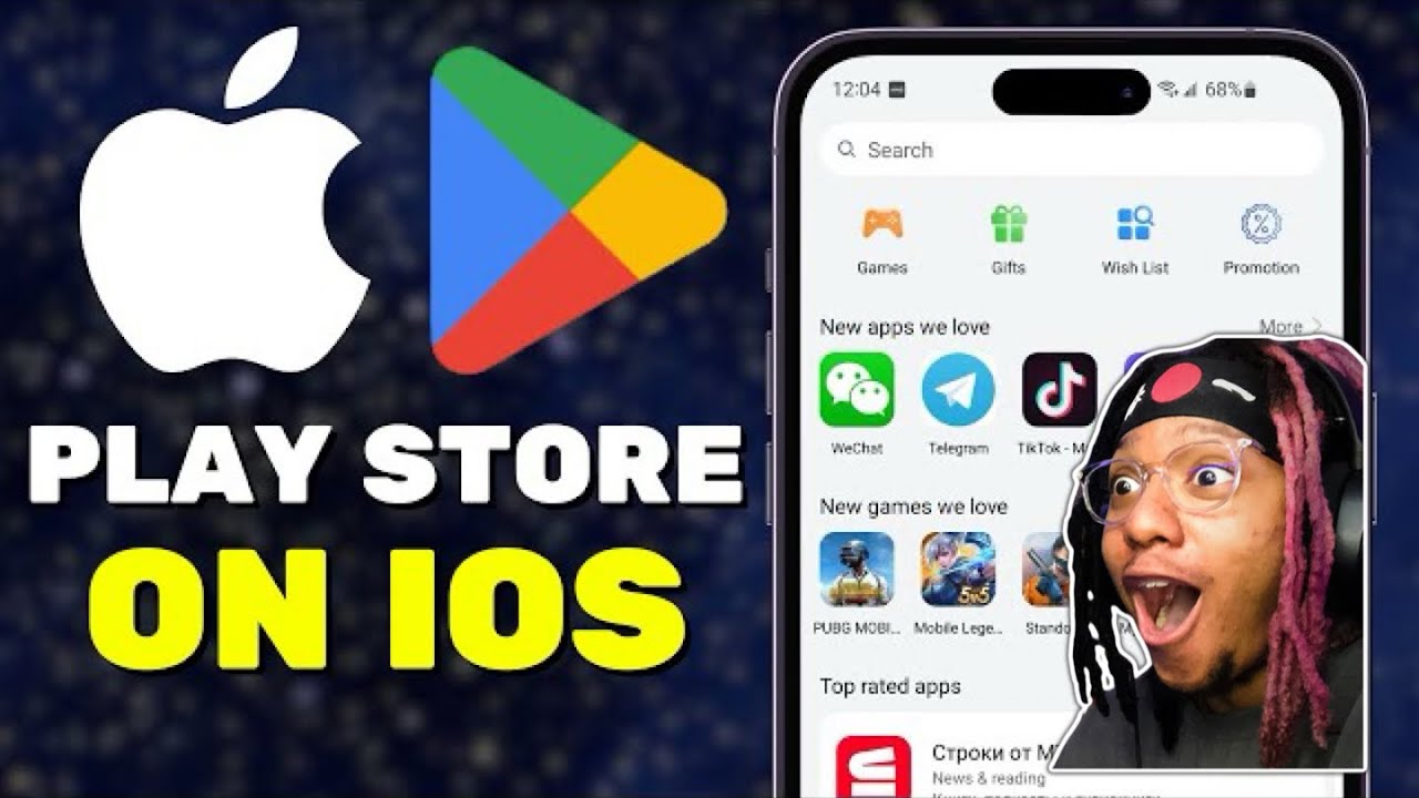 How To Get/Download Google Play Store on iOS iPhone iPad - YouTube