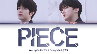 Miniatura de vídeo de "[SKZ-RECORD] Changbin & Seungmin - PIECE (조각) [Color Coded Lyrics/Han/Rom/Eng/가사]"