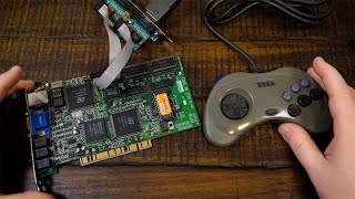 Testing a Diamond Edge 3D Card &amp; Sega Saturn Interface