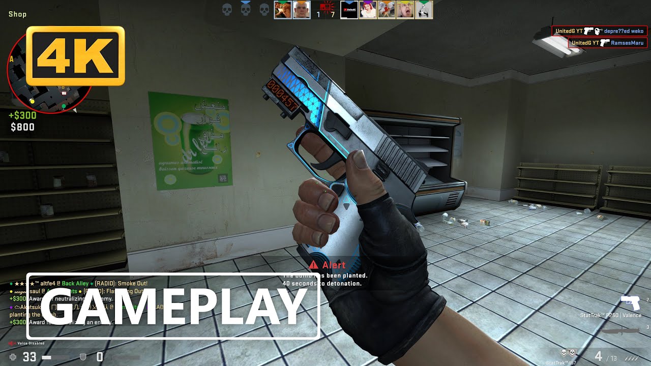 CS:GO Gameplay 4K (No Commentary) - YouTube