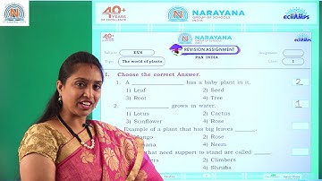 10TH MARCH TS CLASS I EVS AMAZING ASSIGNMENT KEY