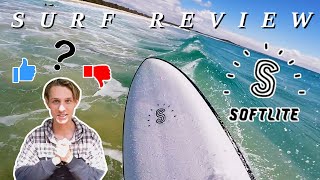 SOFTLITE Soft Top Surfboard Review | Unboxing, Setup, Test & Review screenshot 2