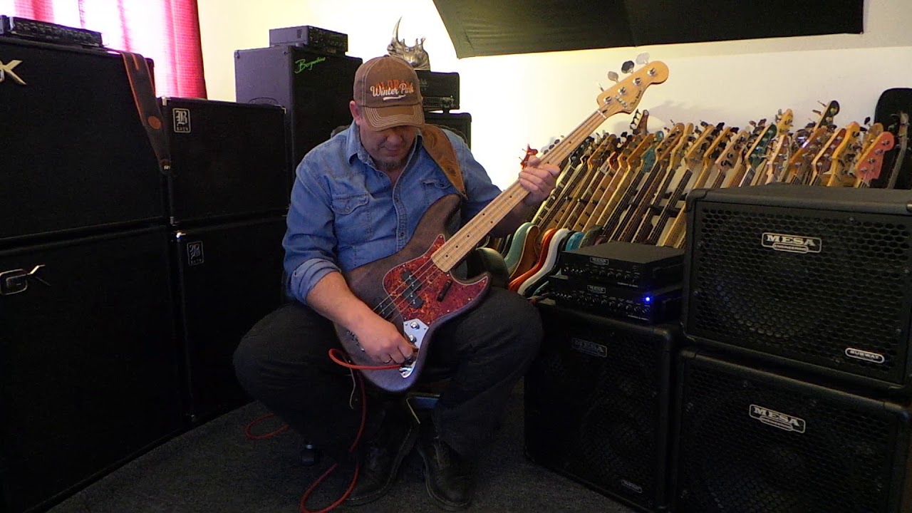 Mesa Boogie - Subway D-800+ head & 2x10 cab DEMO - Andy Irvine