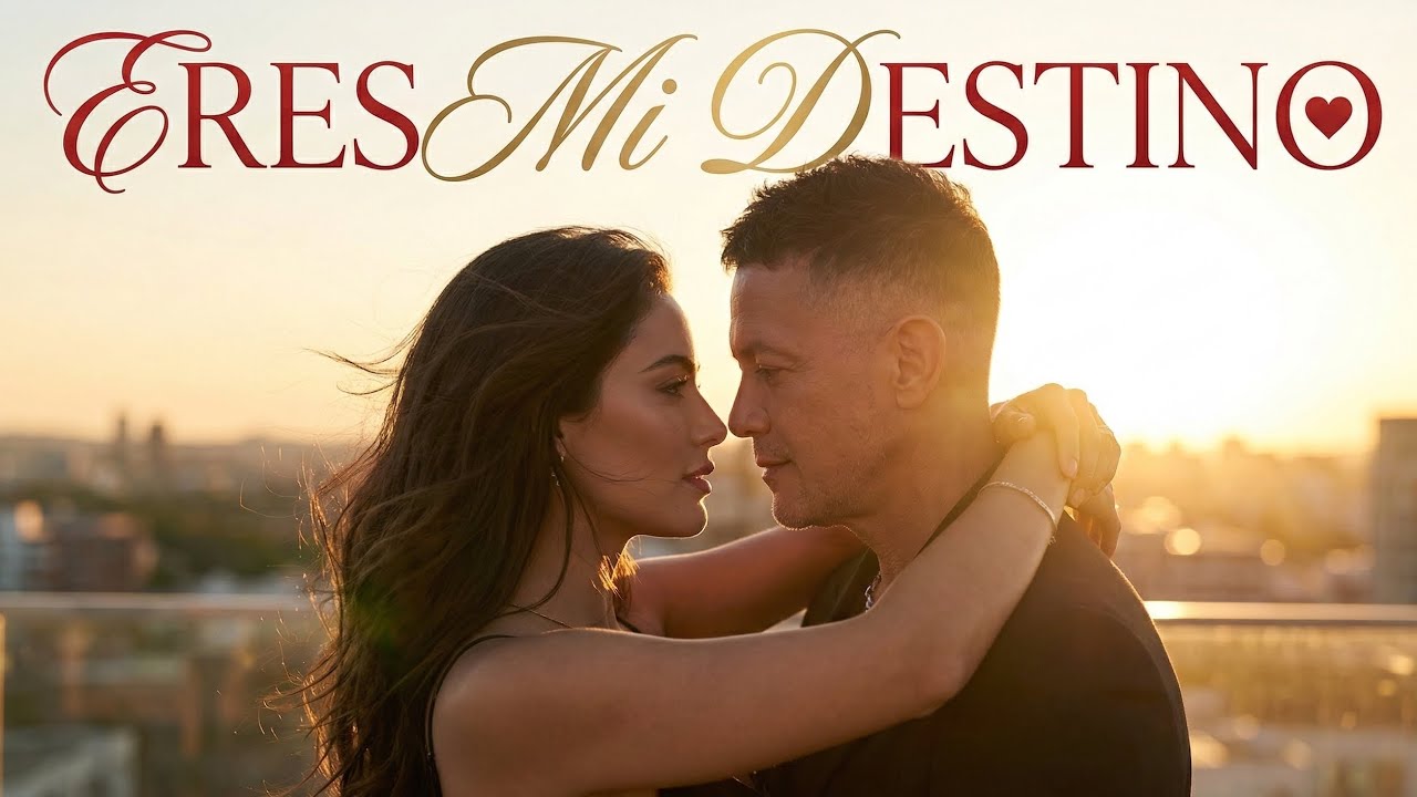 Eres Mi Destino ❤️ Alejandro Sanz IA | Balada Romántica Latin R&B (Lyric Music Video) 