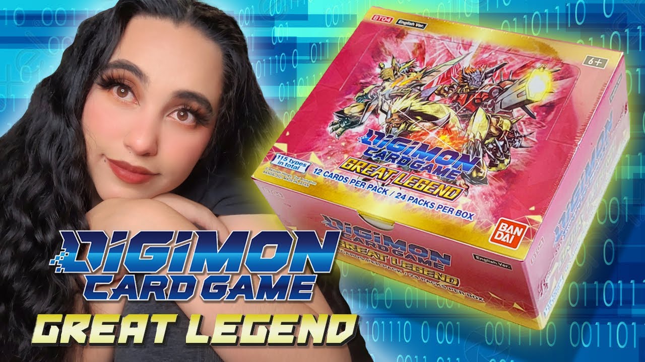 Digimon Great Legend Box! | Opening a Booster Box of Great Legend BT4