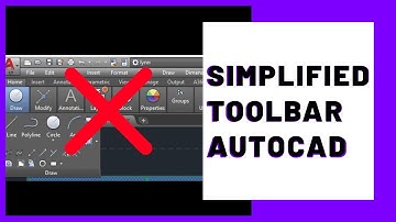 How to Customize Autocad Ribbon and Panels |P6V1