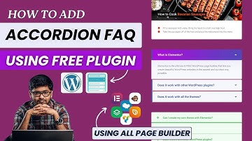 [FREE] How to Create an Accordion FAQ Section in WordPress | Best WordPress Accordion FAQ Plugin