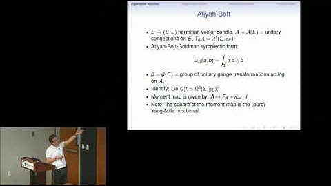 Richard Wentworth - Higgs bundles, flat connections, and higher Teichmueller theory