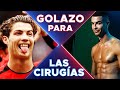 EL DINERO SI TE HACE GUAPO. Conoce el cambio radical que se sometió el jugador Cristiano Ronaldo.