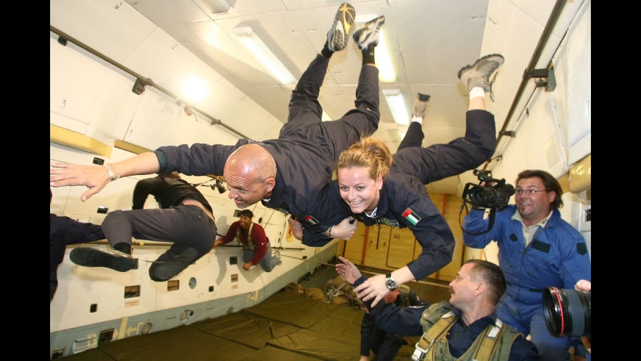 Real zero gravity flight YouTube