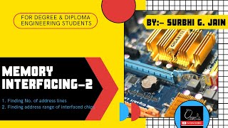 How to Finding address range for memories in Interfacing|  MEMORY Interfacing-2 | Lec-04| COA