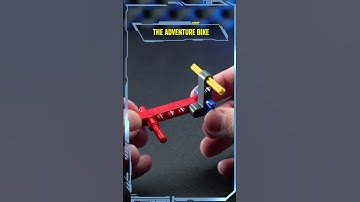 Classic LEGO Technic Motorcycle Transforms into Adventure Bike 🏍 #Shorts