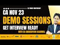EY GDS Interview Tips ICA job interviewi GSPRIME SPEAKING PRACTISE DEMO