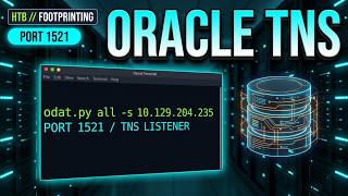 HackTheBox - Footprinting - Oracle TNS