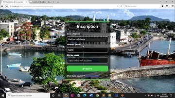 PHP Ajax #4 - Inscription & Connexion BD PHPMySQL