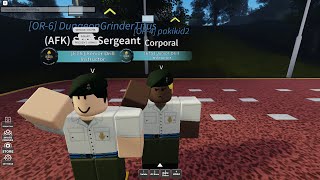 Life of a training staff ETS in Sandhurst Military Academy | ROBLOX | Sharku's British Army
