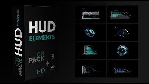 300+ HUD  Elements for After effects | Graphics