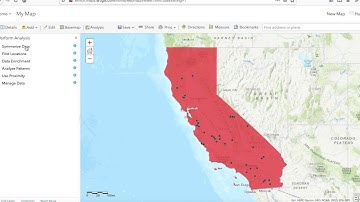 How to Calculate Spatial Mean and Standard Deviation Ellipse Using ArcGIS Online