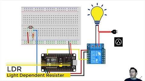 ESP8266 กับ LDR Light Dependent Resistor