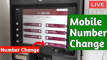 How To Change Mobile Number In Axis Bank | Live 🔴 Update Mobile Number In Axis Bank Through ATM 2022