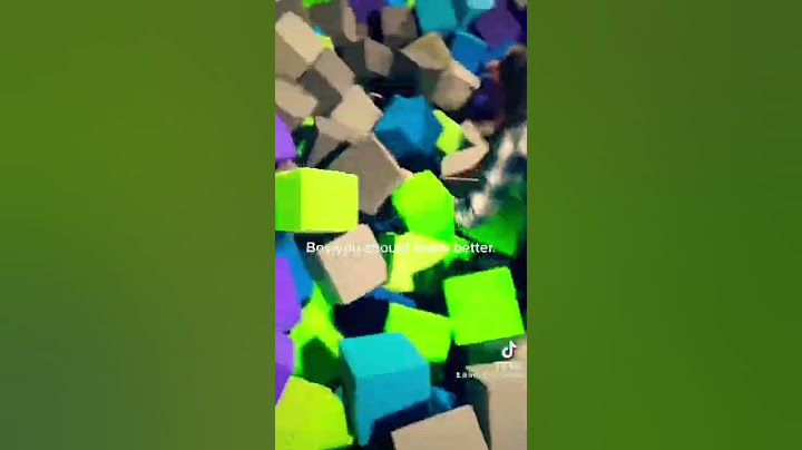 Got stuck in a foam pit