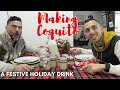 MAKING PUERTO RICAN HOLIDAY DRINK "COQUITO" + Holiday MAIL TIME 🎄