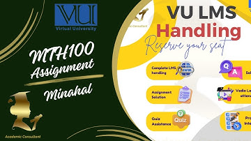 MTH100 Assignment 1 Solution | Fall Semester 2024 | Minahal