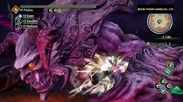 Toukiden 2 - Carryover Demo: Gauntlet shenanigans (No Retreat)