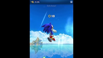 Sonic Dash Gameplay walkthrough - tutorial (iOS, android) P25 #shorts