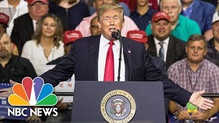 President Donald Trump Speaks At Campaign Rally In Pennsylvania | NBC News